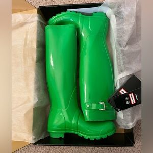 Hunter boots original gloss tall